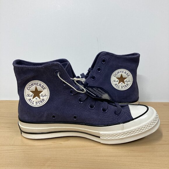 Converse Chuck 70 Hi Top Sneakers Unisex Size W 7 / M 5 Shadow Purple (Blue) NEW - Picture 3 of 11